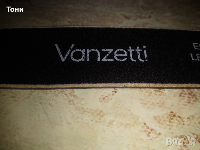 VANZETTI Оригинал Нов Дамски Колан Изцяло от Естествена Кожа 125см, снимка 4 - Колани - 52563055