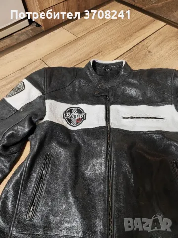 мъжко кожено мото яке
