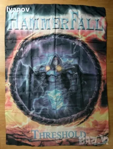 HAMMERFALL ново оригинално знаме размер 75 см/110 см