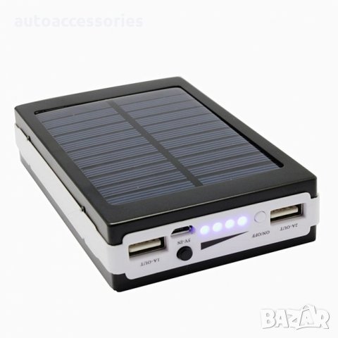 Слънчево зарядно със монокристален слънчев панел, снимка 3 - Оригинални батерии - 13531855