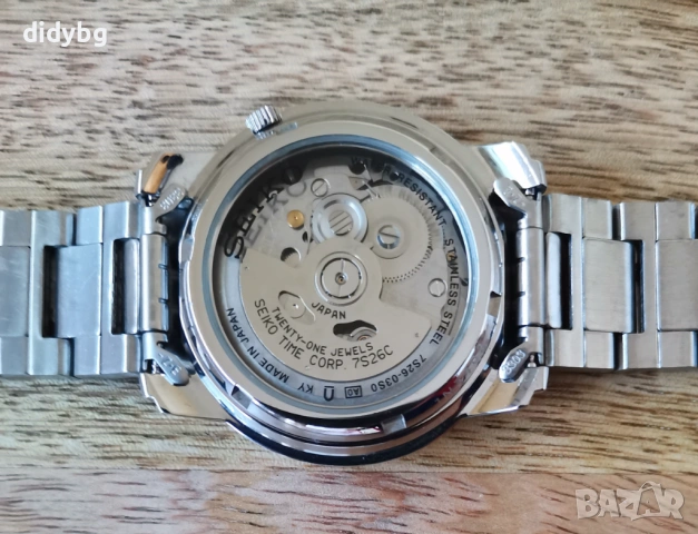 Seiko 5 Автоматик 21 Jewels, снимка 9 - Мъжки - 53114047