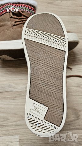 Дамски кожени боти Tom's -37/38, снимка 11 - Дамски боти - 43252511