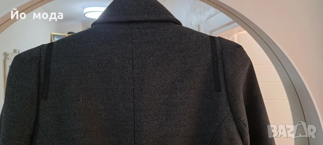 Сиво палто, снимка 6 - Палта, манта - 52105922