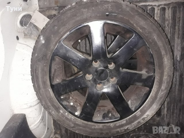 Джанти фолксваген,ауди 5×112 със зимни гуми, снимка 1