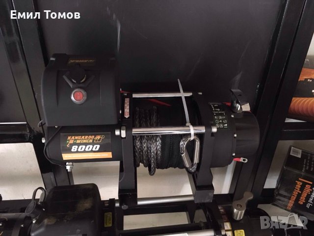 Лебедка KangarooWInch/PowerWinch K 8000 E за джипове и пътна помощ – НОВА, снимка 4 - Аксесоари и консумативи - 28642261