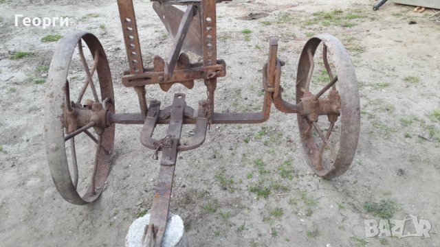 Стар плуг от две части, снимка 7 - Антикварни и старинни предмети - 39834884
