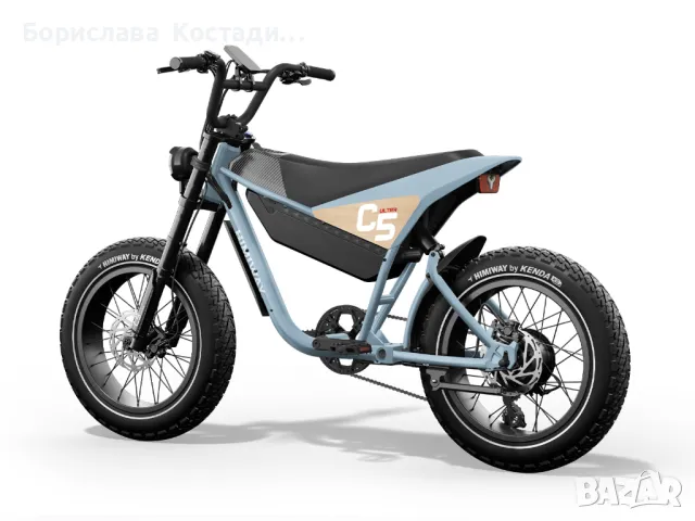 Ново електрическо колело E-Bike Himiway C5 Premium Moped Style, снимка 1 - Велосипеди - 47615937