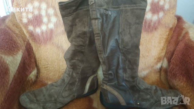 Esprit-ботуши 38 номер-естествена кожа, снимка 2 - Дамски ботуши - 27243746