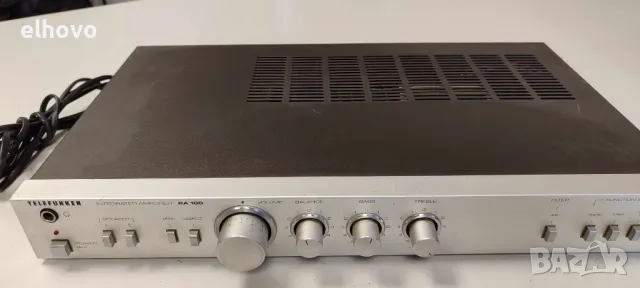 Стерео усилвател Telefunken RA-100#1, снимка 4 - Ресийвъри, усилватели, смесителни пултове - 48210477