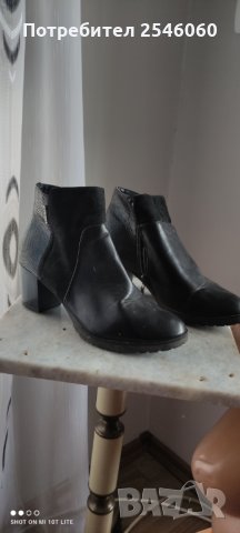 Черни боти, снимка 3 - Дамски боти - 34798816