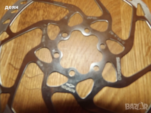 Диск ротор 180мм-SHIMANO, снимка 4 - Части за велосипеди - 52746802