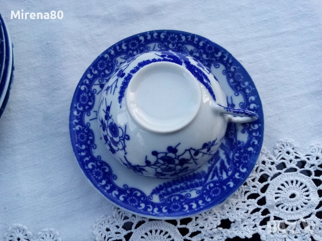 Винтидж японски сервиз за чай, снимка 7 - Сервизи - 52950731