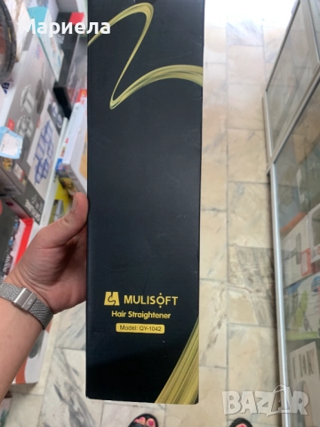 Преса за коса с титаниеви плочи / Преса с широки плочи 232°С, снимка 2 - Преси за коса - 51676849