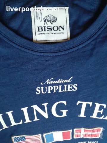 👉Нова Bison Original М ефектна, снимка 4 - Тениски - 51243277