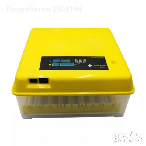 Инкубатор на ролки автоматичен и двойно захранване 220+12v, снимка 2 - За птици - 32323030