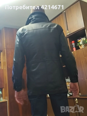 Мъжко яке от естествена кожа , снимка 3 - Якета - 52949085