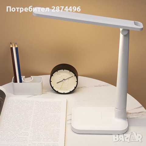 BL 1289 Настолна лампа с акумулаторна батерия, снимка 3 - Настолни лампи - 37759177