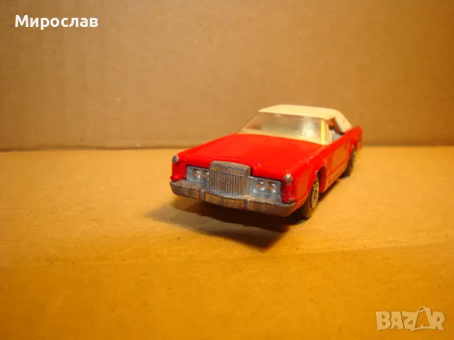 1:64??? MATCHBOX LINCOLN CONTINENTAL МОДЕЛ КОЛИЧКА ИГРАЧКА, снимка 2 - Колекции - 48996247
