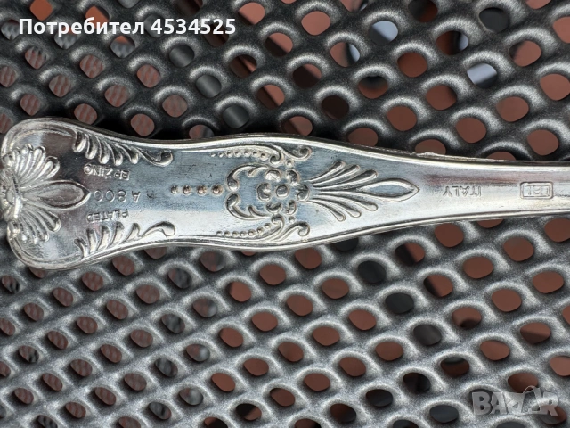 ✨ Луксозен комплект посребрени прибори – Made in Italy – 51 части с куфарче и сертификат ✨, снимка 4 - Антикварни и старинни предмети - 53456558