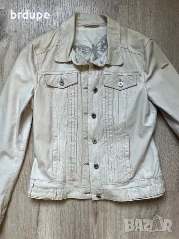 Кожено яке, естествена кожа