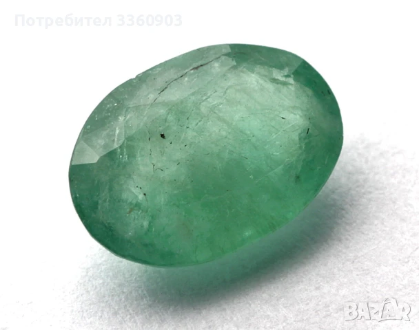Зелен Сертифициран Естествен Изумруд (Смарагд) - 0,80 карата , снимка 6 - Други - 50821741