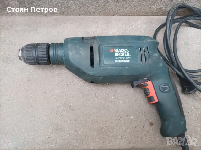 Дрелка ,бормашина Black & Decker, снимка 2 - Бормашини - 48253132