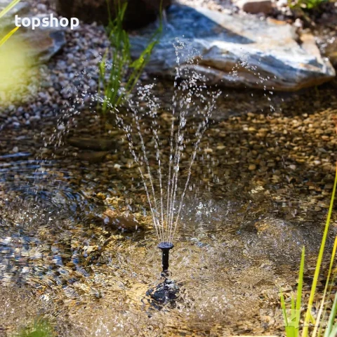 Соларен фонтан Esotec СОЛАРНА ПОМПЕНА СИСТЕМА RIMINI PLUS, снимка 8 - Други стоки за дома - 50494859