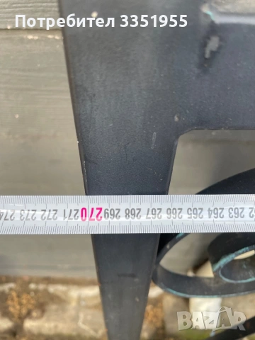 Парапет ковано желязо, снимка 8 - Огради и мрежи - 53557594