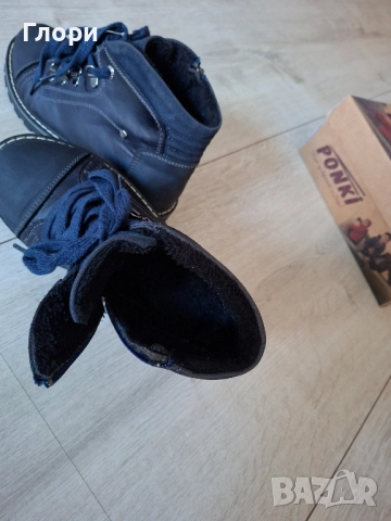 Боти естест.кожа Понки 33н, снимка 7 - Детски боти и ботуши - 51982063