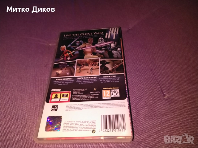 видеоиграта Star Wars: The Clone Wars – Republic Heroes за конзола PSP. , снимка 2 - Настолни игри - 52904837
