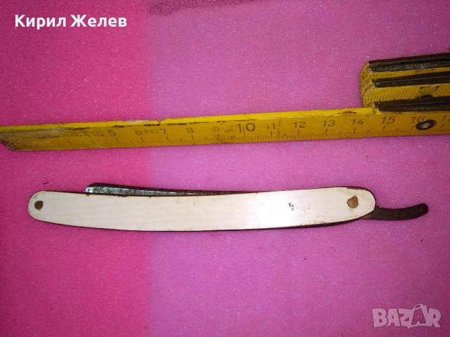 Старинен НЕМСКИ РЯДЪК КОЛЕКЦИОНЕРСКИ БРЪСНАЧ 43164, снимка 10 - Колекции - 44010410