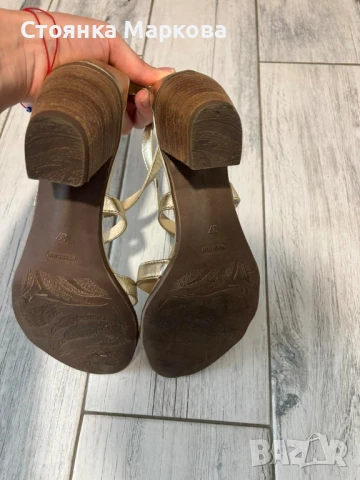 Сандали-ест.кожа, снимка 4 - Сандали - 51064623