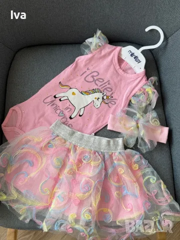 Лот бебешки дрехи за момиче 74 см mayoral hm , снимка 7 - Комплекти за бебе - 49618937