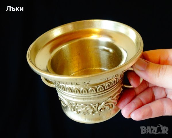 Бронзов хаван Henrick Ter,чукало по избор. , снимка 5 - Антикварни и старинни предмети - 26945925