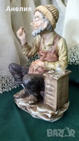 Фигура на часовникар от Япония , снимка 3 - Декорация за дома - 49457348