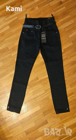 Нови черни дънки, S размер , снимка 3 - Дънки - 52953981