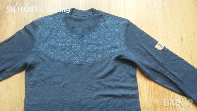 JANUS Thermo 98% Merino Wool M термо блуза 98% Мерино вълна - 1598, снимка 3 - Пуловери - 52674795