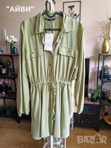 ZARA Нова прекрасна рокля, снимка 2 - Рокли - 53454424