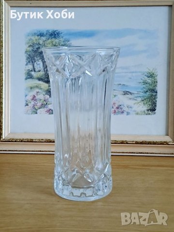 Стара кристална ваза, снимка 1