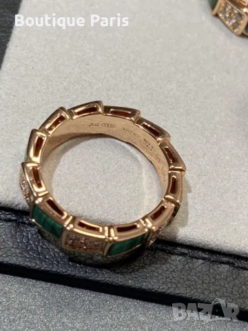 Bvlgari Serpenti Viper Оригинален пръстен, снимка 2 - Пръстени - 49966060