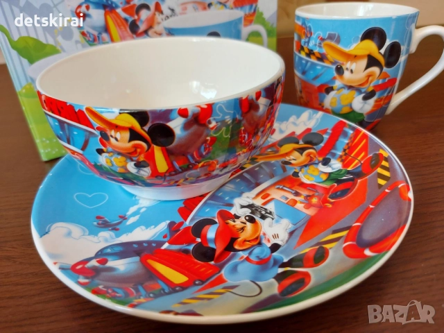 Порцеланов сервиз различни герои - Спайдърмен, Фрозен, Мак и др, снимка 2 - Други - 35583793