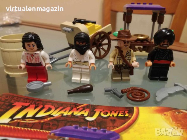 Лего Indiana Jones - Lego 7195 - Ambush in Cairo, снимка 5 - Колекции - 43528075