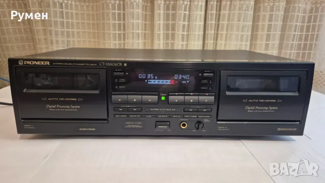 Касетен дек Pioneer CT-W606DR, снимка 1