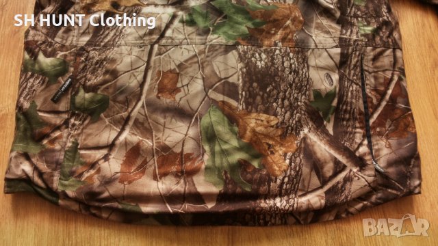 SWEDTEAM COVERTEX REALTREE hardwoods размер 54 / XL за лов екип безшумен с мъхеста материя - 554, снимка 11 - Екипировка - 44119582
