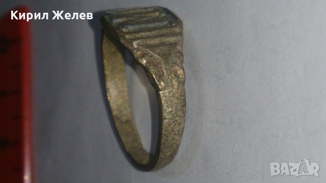 Старинен пръстен сачан ръчна изработка - 67081, снимка 3 - Други ценни предмети - 28988647
