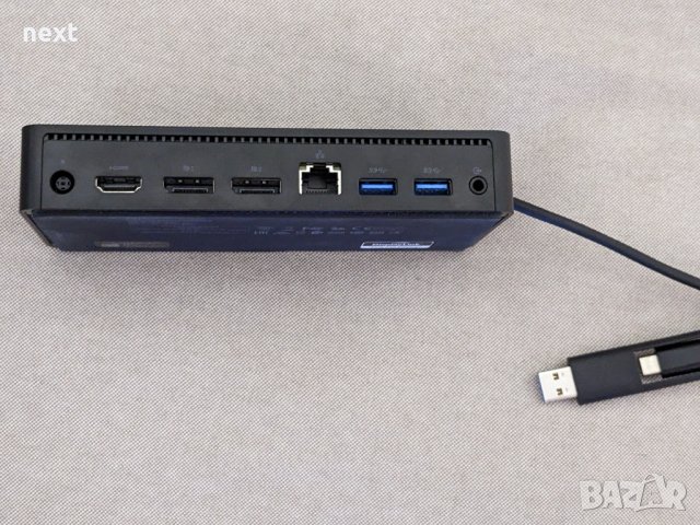 Докинг станция Dell Universal Dock D6000S USB 3.1 / 3.0 +130W +Гаранция, снимка 3 - Лаптоп аксесоари - 39376309