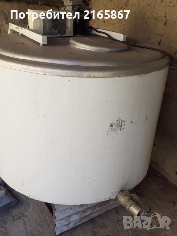 Хладилна вана за мляко