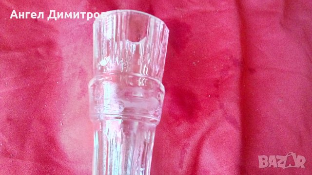Полски Фиат Полмо страхотна метално стъклена ваза, снимка 11 - Антикварни и старинни предмети - 36913601