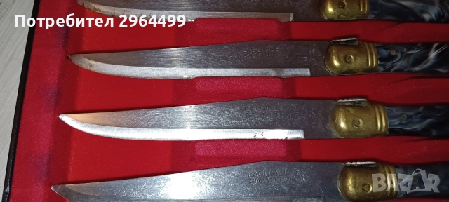 Кухненски ножове,,Лагиол,,, снимка 5 - Прибори за хранене, готвене и сервиране - 51527852