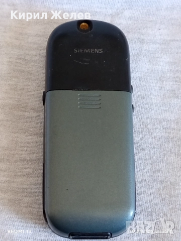 Ретро телефон GSM SIEMENS S 35 рядък за КОЛЕКЦИЯ ДЕКОРАЦИЯ 51390, снимка 6 - Siemens - 51768225